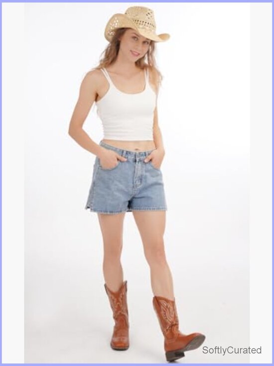 Straw Cowboy Hat with Adjustable Band, UPF 30 Sun Protection main image 5